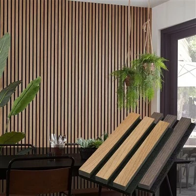 Tấm ốp tường tiêu âm nội thất bằng ván gỗ Mdf