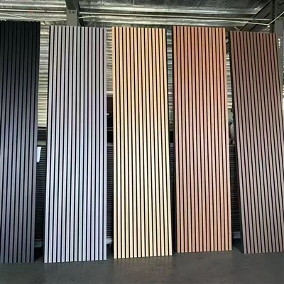 Trang trí nội thất Tấm cách âm Tấm gỗ Slat